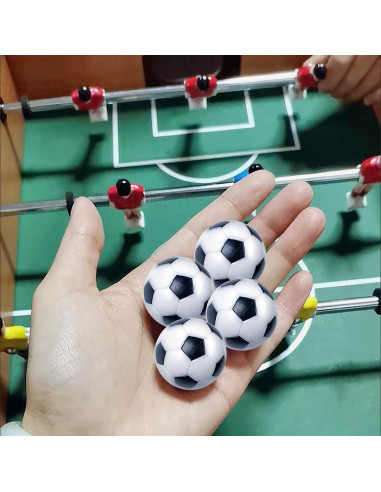 Tenalleys 8 Pelotas de Futbolín 36mm Accesorios Juego