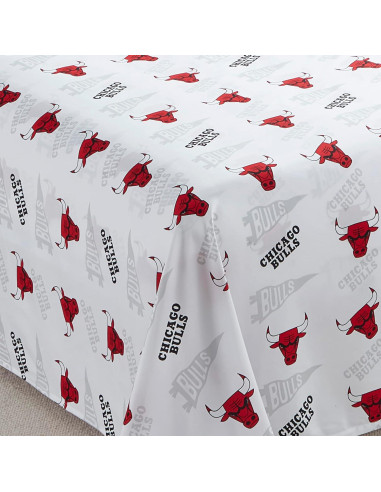 Sábanas Individual NORTHWEST Chicago Bulls Microfibra Suave
