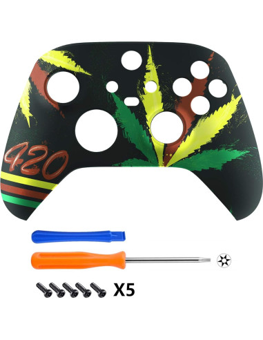 Carcasa Frontal eXtremeRate para Controlador Xbox Series X/S - Hoja