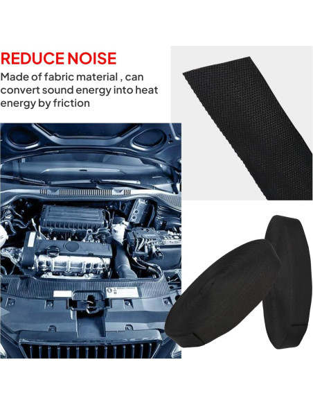 Manga de Tela Retráctil Trenzada 2 en 1 Sonoreboom 12mm 4.27m