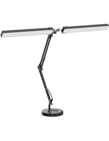 Lámpara de Escritorio LED MOLOOR 24W Doble Cabeza 99cm