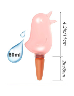 Paquete de 6 Picos de Riego Automático LiXiaoUS 16.6 cm 2