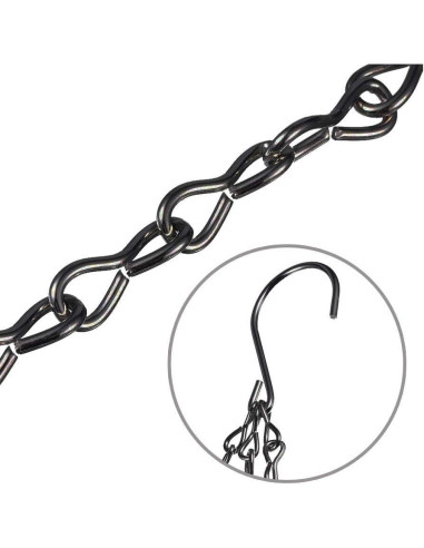 Cadena Colgante EMPHY 61 cm con 4 Ganchos para Macetas