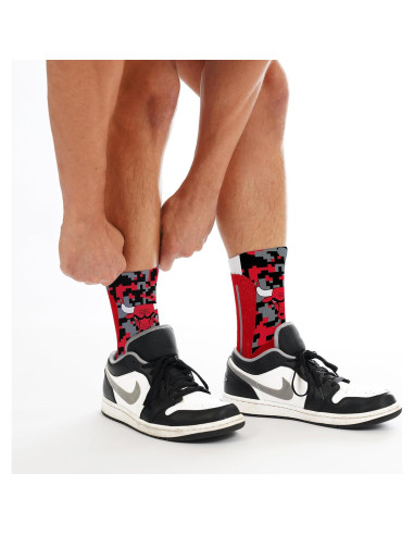 Calcetines Crew Unisex Chicago Bulls For Bare Feet