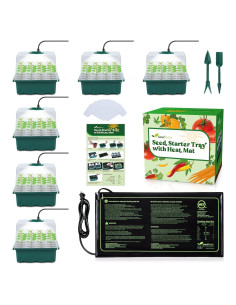 Kit de Germinación de Semillas Seedfactor 7 Paquetes con Luz