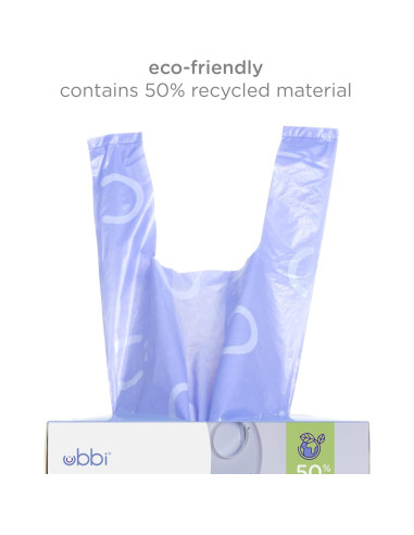 Bolsas Desechables Ubbi para Pañales 200 Unidades Lavanda
