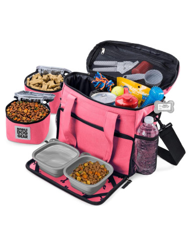 Bolsa de Viaje para Perros Pequeños Mobile Dog Gear Rosa