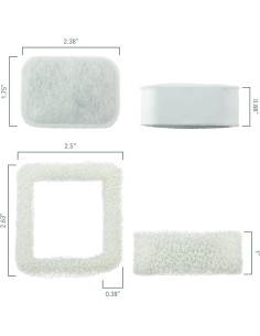 Filtros de Agua PET STANDARD para Fuente iPettie Tritone - 12 Piezas 2