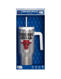 Taza Aislada Hydrapeak 1L Chicago Bulls con Rhinestones 2