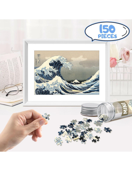 Mini Rompecabezas 150 Piezas LOSFPVR Noche Estrellada 15x10cm