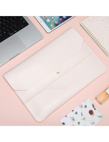 Funda para Laptop MOSISO Beige 13-14" con Alfombrilla y Organizador