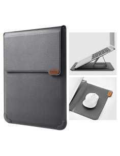 Funda para Laptop Nillkin Gris 3 en 1 para MacBook 13-14"