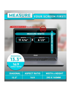 Filtro de Pantalla de Privacidad PYS 13.3" Antirreflejo 2