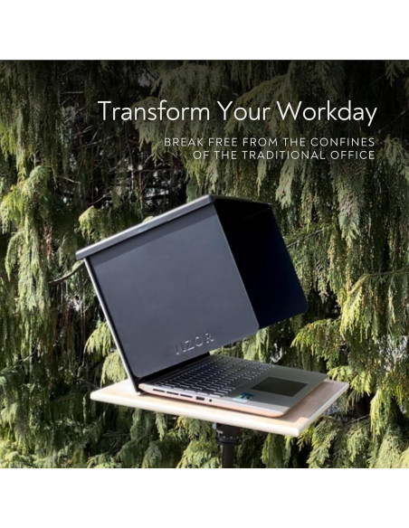 Sombrilla para Laptop VIZOR Antideslumbrante Universal 10" a 18"