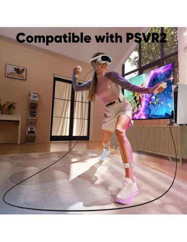 Cable Extensión USB C 1.83m CLAVOOP 20Gbps 240W 4K@60Hz