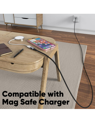 Cable Extensión USB C 1.83m CLAVOOP 20Gbps 240W 4K@60Hz