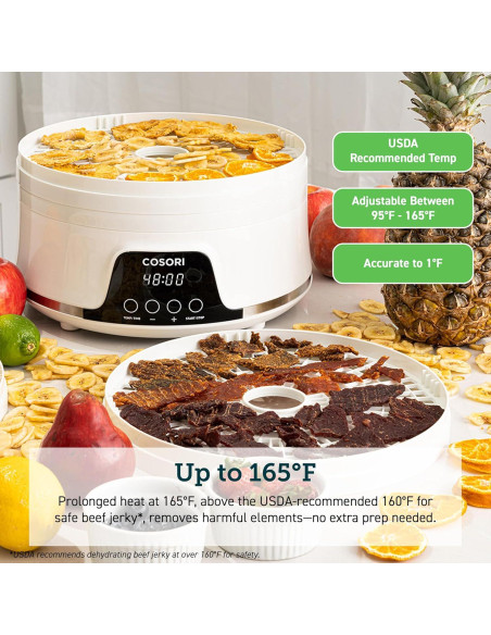 Deshidratadora COSORI 5 Bandejas 350W Control Táctil