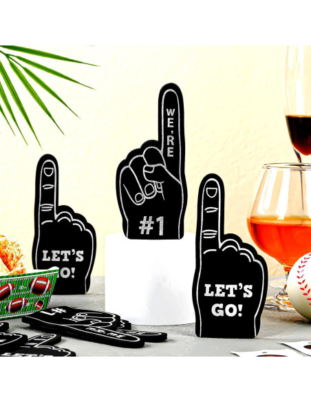 Dedos de Espuma Mini Sinmoe 48 Piezas para Eventos Deportivos