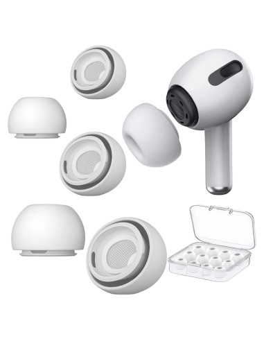 Puntas de Silicona W&Y para AirPods Pro 1ra y 2da Gen - 6 Pares