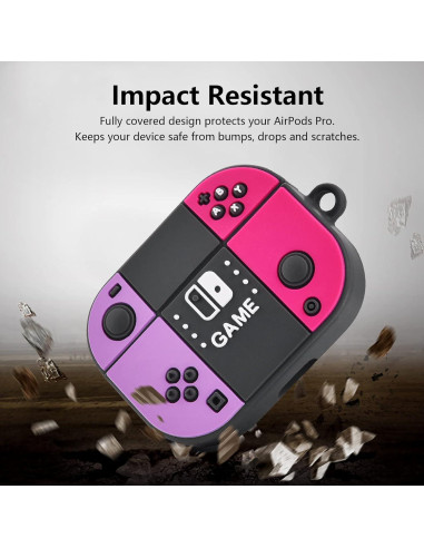 Funda Silicona KOREDA para AirPods Pro 1ra/2da Gen - Diseño Switch