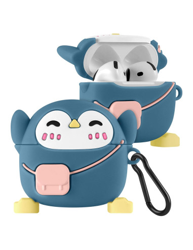 Funda Silicona Pingüino Boaretiu para AirPods 4ta 2024