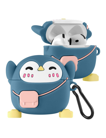 Funda Silicona Pingüino Boaretiu para AirPods 4ta 2024