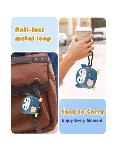 Funda Silicona Pingüino Boaretiu para AirPods 4ta 2024