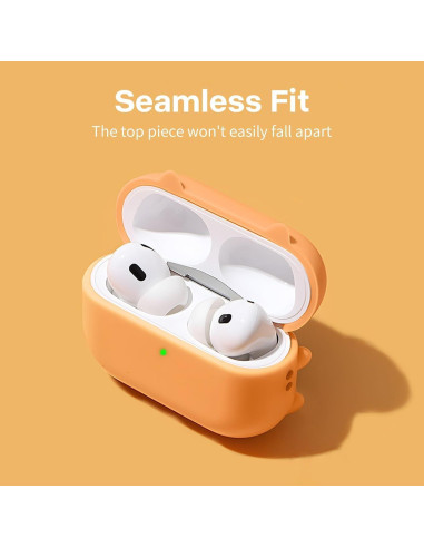 Funda de Silicona para AirPods Pro 2 Shiba Inu con Llavero
