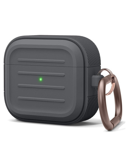 Estuche de Silicona elago Armor para AirPods 3ra Gen Gris