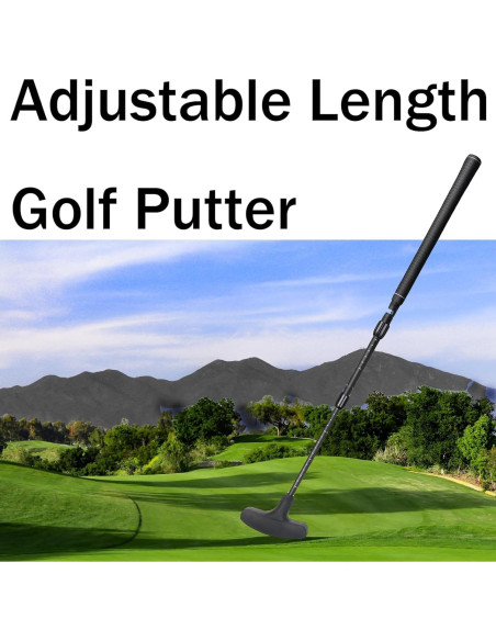 Putter de Golf Ajustable Peixiong Mini Bidireccional 53-91 cm