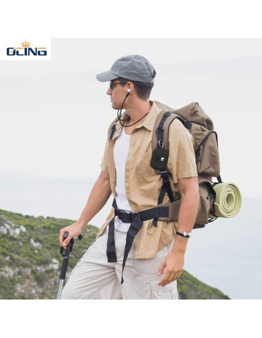 Funda Protectora Silicona para AirPods Pro OCING con Correa