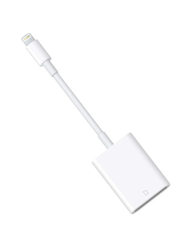 Lector de tarjeta SD a Lightning WORLDBOYU para iPhone/iPad