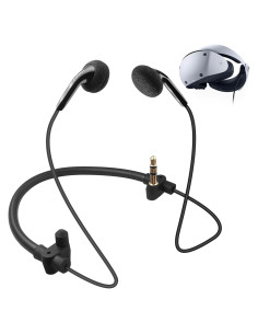 Auriculares REEYEAR PSVR2 con Cancelación de Ruido - Negro