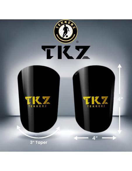 Protector de Espinillas Tekkerz 4x4 Negro Polipropileno Protector de Espinillas Tekkerz 4x4 Negro Polipropileno