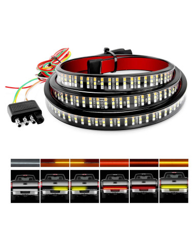 Barra de Luz LED Nilight TR-04 60" con 504 LEDs y Funciones