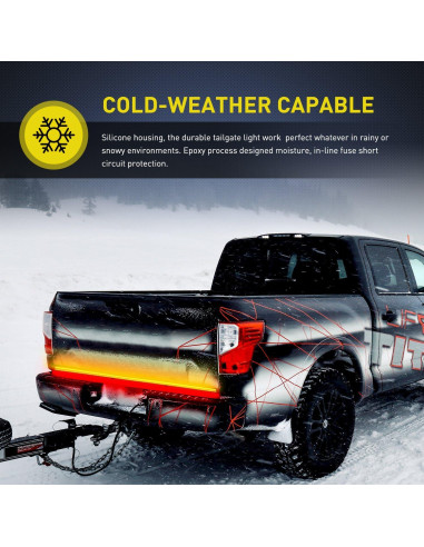 Barra de Luz LED Nilight TR-04 60" con 504 LEDs y Funciones