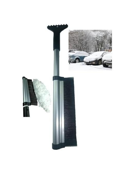 Cepillo de Nieve y Raspador de Hielo Genérico 66cm