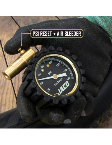 Medidor de Presión de Neumáticos JACO RDX-160 para Bicicletas