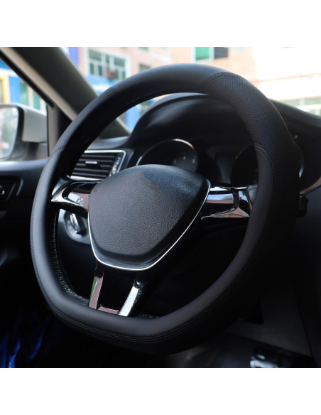 Cubierta de Volante D SZYUCHEN para Kia Soul K5 Optima 14.5-15" Cubierta de Volante D SZYUCHEN para Kia Soul K5 Optima 14.5-15"