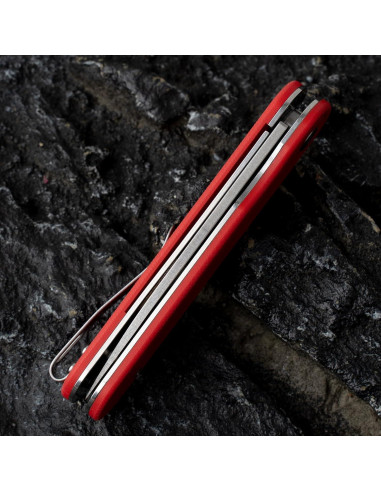 Cuchillo de bolsillo OLITANS G040, acero D2 6.99 cm, mango G10