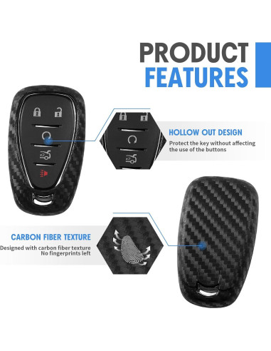 Funda de Llave Silicona Chevrolet Worcas CVSAU-SCE2 2 Pcs