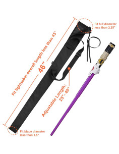 Bolsa de Transporte para Sable de Luz Cosmos 116 cm Ajustable 2