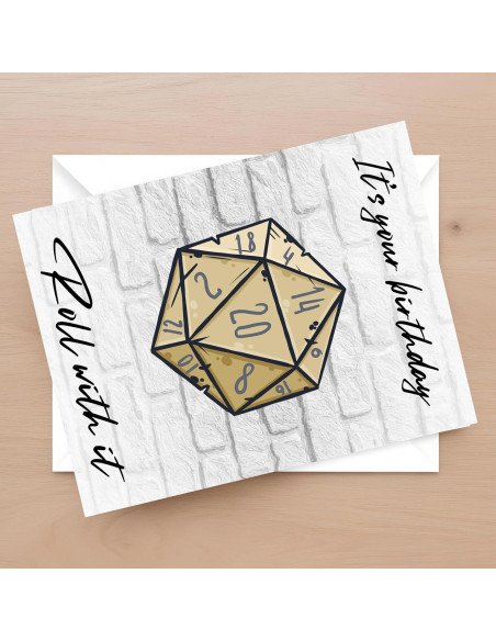 Tarjeta de Cumpleaños D&D J&J'S TOYSCAPE 12,7x17,8 cm