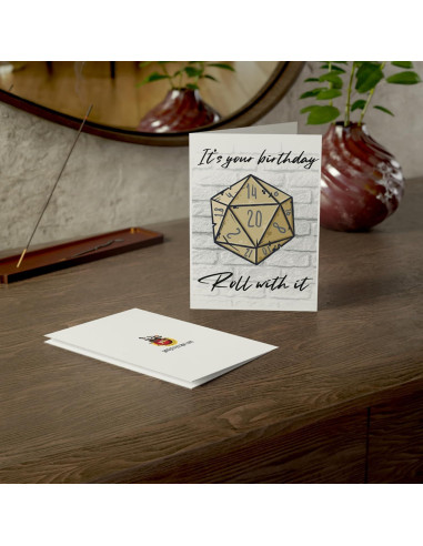 Tarjeta de Cumpleaños D&D J&J'S TOYSCAPE 12,7x17,8 cm