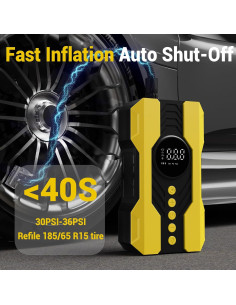 Compresor de Aire Portátil Kalyoosen 200 PSI 12V para Neumáticos 2