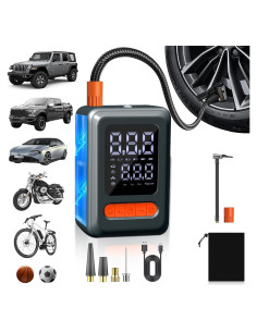 Compresor de Aire Portátil Trekora 20V con Manómetro 150PSI