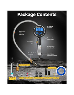 Inflador Digital de Neumáticos Vondior 200 PSI con Manómetro 2