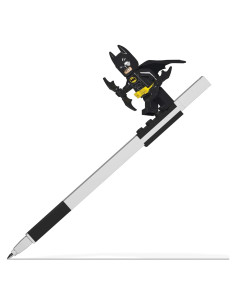 Bolígrafo de Gel LEGO Batman con Minifigura - Negro