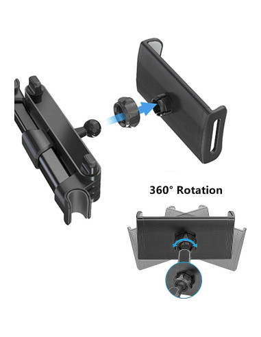 Soporte para iPad y Teléfonos en Reposacabezas Viyyxur
