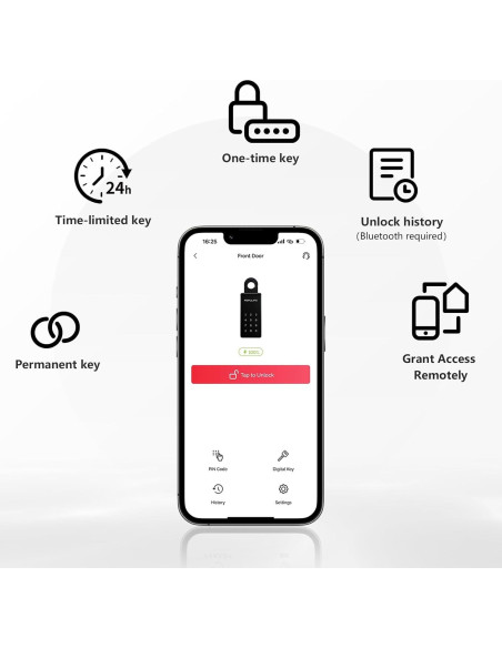 Caja de Llave Inteligente Populife K2 Bluetooth Resistente al Agua